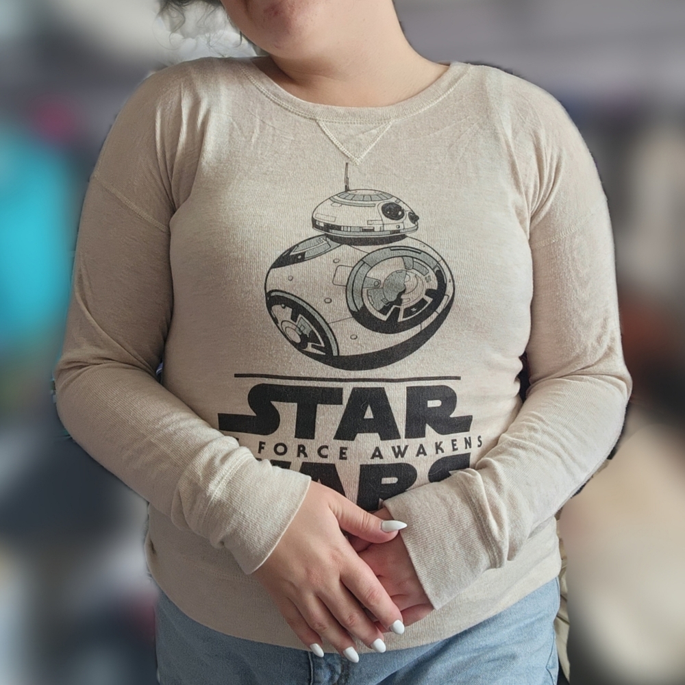 Star Wars The Force Awakens BB8 Lightweight Sweater Size XL